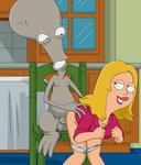 Roger fucking Francine from behind