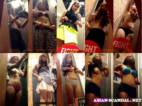 Asian changing room