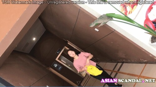 Chinese Lady In Toilet #81