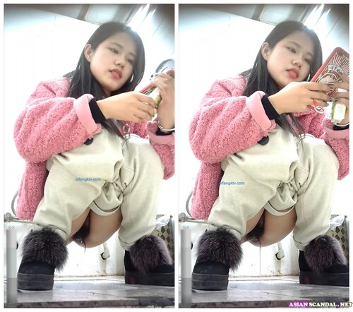 Chinese Lady In Toilet #89