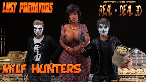 Real-Deal 3D - Lust Predators - Milf Hunters 01 3D Porn Comic