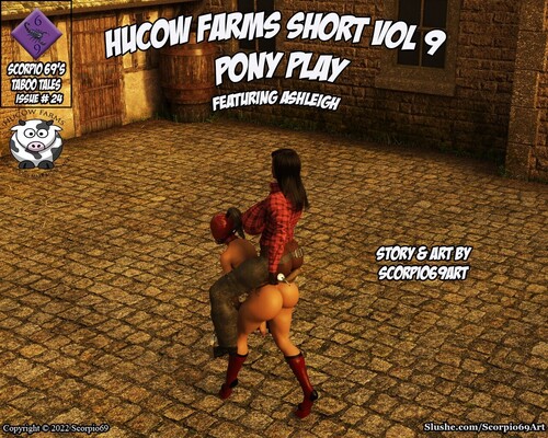 Scorpio69 - Hucow Farms Shorts Vol 9 - Pony Play 3D Porn Comic