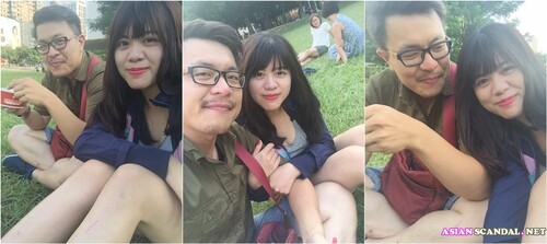 Taiwanesisches Paar nach der Trennung durchgesickert