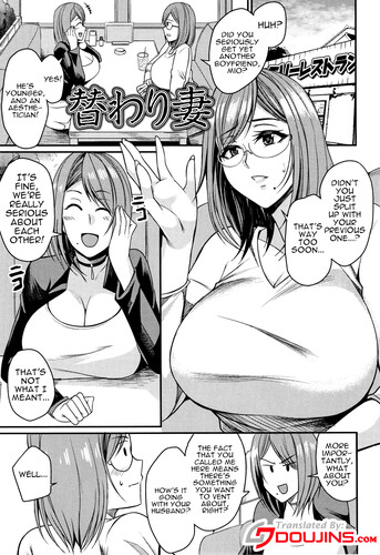 Nishida Megane - Wife Breast Temptation 02 Hentai Comics