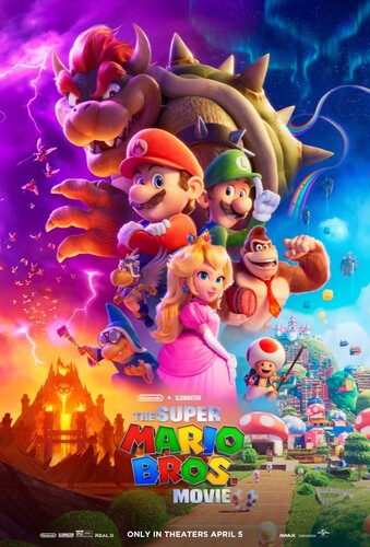The Super Mario Bros Movie (2023) 720p HDRip x264 DD5 1 [Dual Audio][Hindi+English] BWT