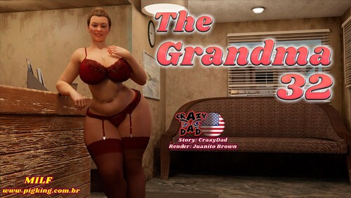 CrazyDad3D - The Grandma 32 3D Porn Comic