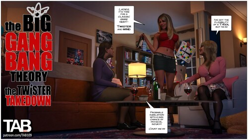 Tab109 - The Big Gang Bang Theory 3D Porn Comic